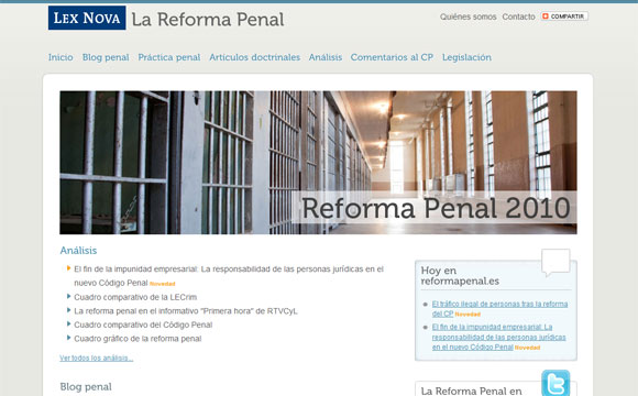 diseño web reforma penal