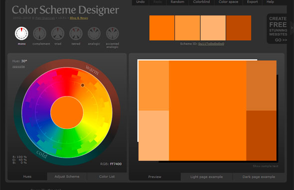 Color Scheme Designer