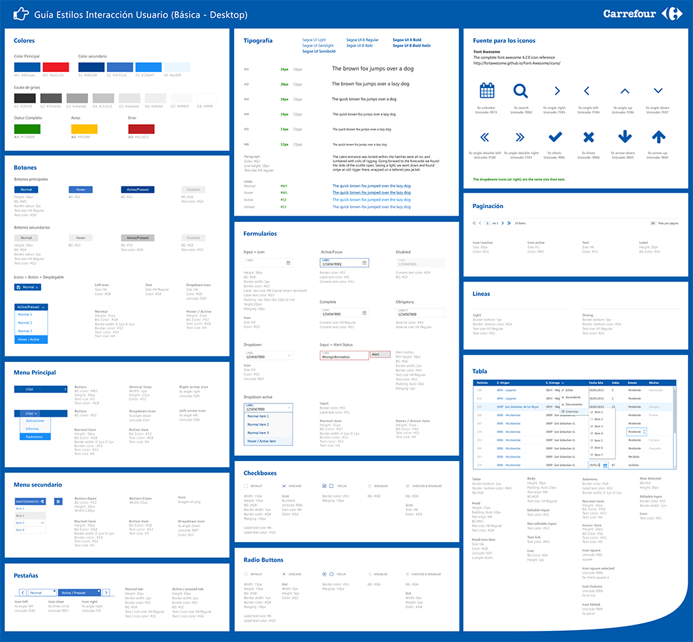 Web Guide Components