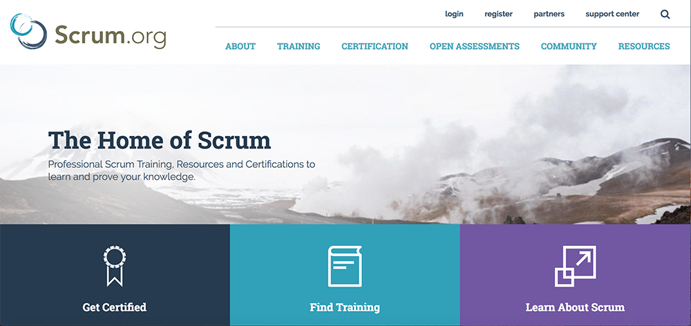 Web de Scrum.org