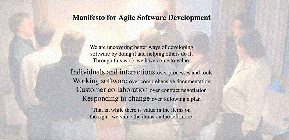 Agile Manifesto